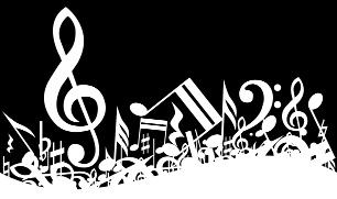 music (image taken from http://garcya.us/wp-content/uploads/2008/11/music-clipartMusic-background.jpg)