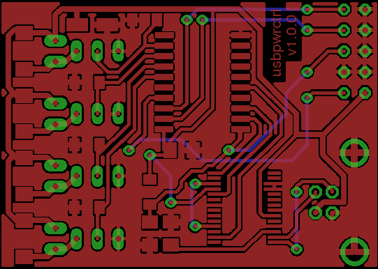 device's control board view