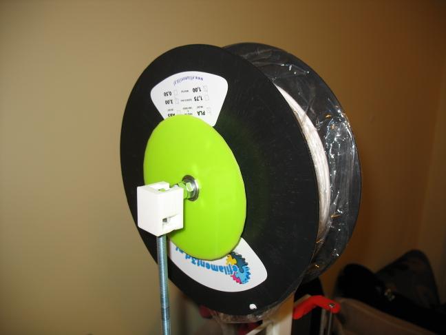 green filament mounted